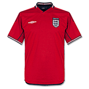 Inglaterra<br>Camiseta Visitante<br>2002 - 2003