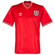 Inglaterra<br>Camiseta Visitante<br>1984 - 1985