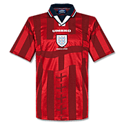 Inglaterra<br>Camiseta Visitante<br>1997 - 1999