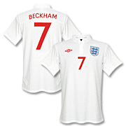 Beckham<br>England Home Shirt<br>2009 - 2011