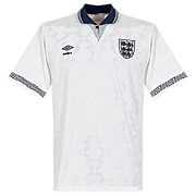 Inglaterra<br>Camiseta Local<br>1990 - 1992
