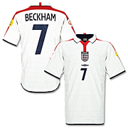 Beckham<br>Engeland Thuis Voetbalshirt<br>Euro 2004