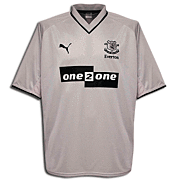Everton<br>Away Jersey<br>2001 - 2002<br>