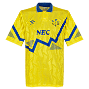 Everton<br>Away Jersey<br>1990 - 1992<br>
