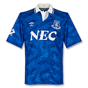 Everton<br>Home Jersey<br>1991 - 1992<br>