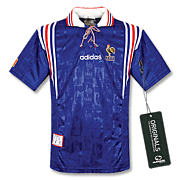 France<br>Home Shirt<br>1996 - 1998