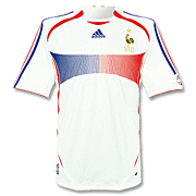 Frankrijk<br>Uit Voetbalshirt<br>2006 - 2007