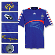 Frankrijk<br>Thuis Voetbalshirt<br>2007 - 2009
