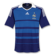 Frankrijk<br>Thuis Voetbalshirt<br>2009 - 2010