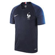 France<br>Home Shirt<br>2018 - 2019