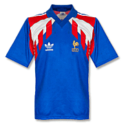 France<br>Home Shirt<br>1990 - 1991