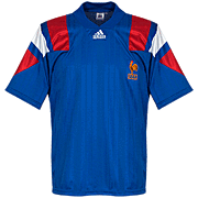Frankrijk<br>Thuis Voetbalshirt<br>1992 - 1993