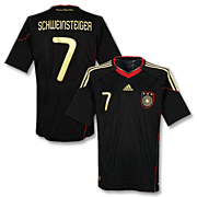 Schweinsteiger<br>Duitsland Uit Voetbalshirt<br>2010 - 2011