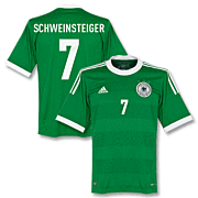 Schweinsteiger<br>Duitsland Uitshirt<br>2012 - 2013
