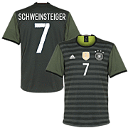 Schweinsteiger<br>Camiseta Alemania Visitante<br>2016 - 2017