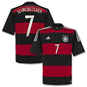Maillot Schweinsteiger<br>Allemagne Extérieur<br>2014 - 2015