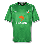 Ierland<br>Thuis Voetbalshirt<br>2001 - 2002