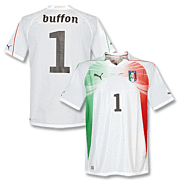 Maillot Buffon<br>Italie Extérieur<br>2010 - 2011