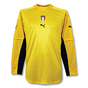 Italia<br>Camiseta Visitante Portero<br>2004 - 2005