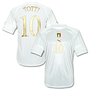 Maillot Totti<br>Italie Extérieur<br>2004 - 2005