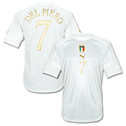 Del Piero<br>Italië Uit Voetbalshirt<br>2004 - 2005