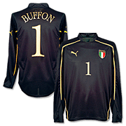 Buffon<br>Italië Thuis Voetbalshirt<br>2004 - 2005