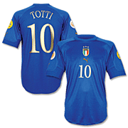 Totti<br>Italy Home Shirt<br>2004 - 2005