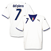 Del Piero<br>Italy Away Shirt<br>2005 - 2006