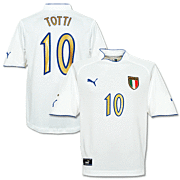Totti<br>Italy Away Shirt<br>2003 - 2004