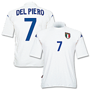 Del Piero<br>Camiseta Italia Visitante<br>2002 - 2003