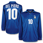 Del Piero<br>Italy Home Shirt<br>1998 - 1999