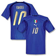 Totti<br>Italy Home Shirt<br>2006 - 2007