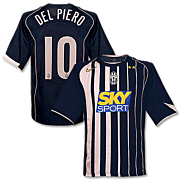 Del Piero<br>Juventus Away Shirt<br>2004 - 2005