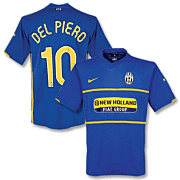 Del Piero<br>Juventus Away Jersey<br>2007 - 2008