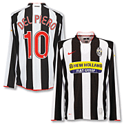 Del Piero<br>Juventus Thuis Voetbalshirt<br>2007 - 2008
