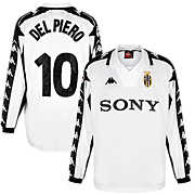 Del Piero<br>Juventus Away Shirt<br>1999 - 2000