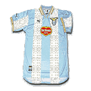 Lazio<br>Home Shirt<br>1999 - 2000