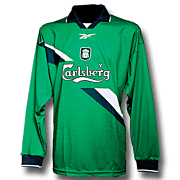 Liverpool<br>Camiseta Visitante<br>1999 - 2000