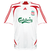 Liverpool<br>Camiseta Visitante<br>2007 - 2008