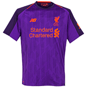 Liverpool<br>Camiseta Visitante<br>2018 - 2019