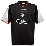 Liverpool<br>Camiseta Visitante<br>2002 - 2003