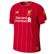 Liverpool<br>Home Shirt<br>2019 - 2020