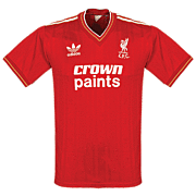 Liverpool<br>Home Jersey<br>1985 - 1987
