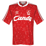Liverpool<br>Home Jersey<br>1989 - 1990