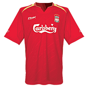 Liverpool<br>Camiseta Local<br>2005 - 2006