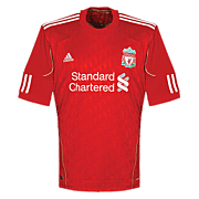 Liverpool<br>Home Shirt<br>2010 - 2011