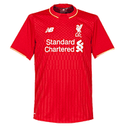 Liverpool<br>Home Shirt<br>2015 - 2016