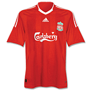Liverpool<br>Camiseta Local<br>2008 - 2009