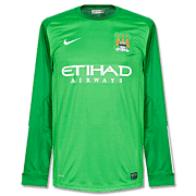 Manchester City<br>Away GK Shirt<br>2013 - 2014