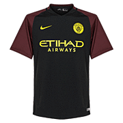 Manchester City<br>Away Shirt<br>2016 - 2017